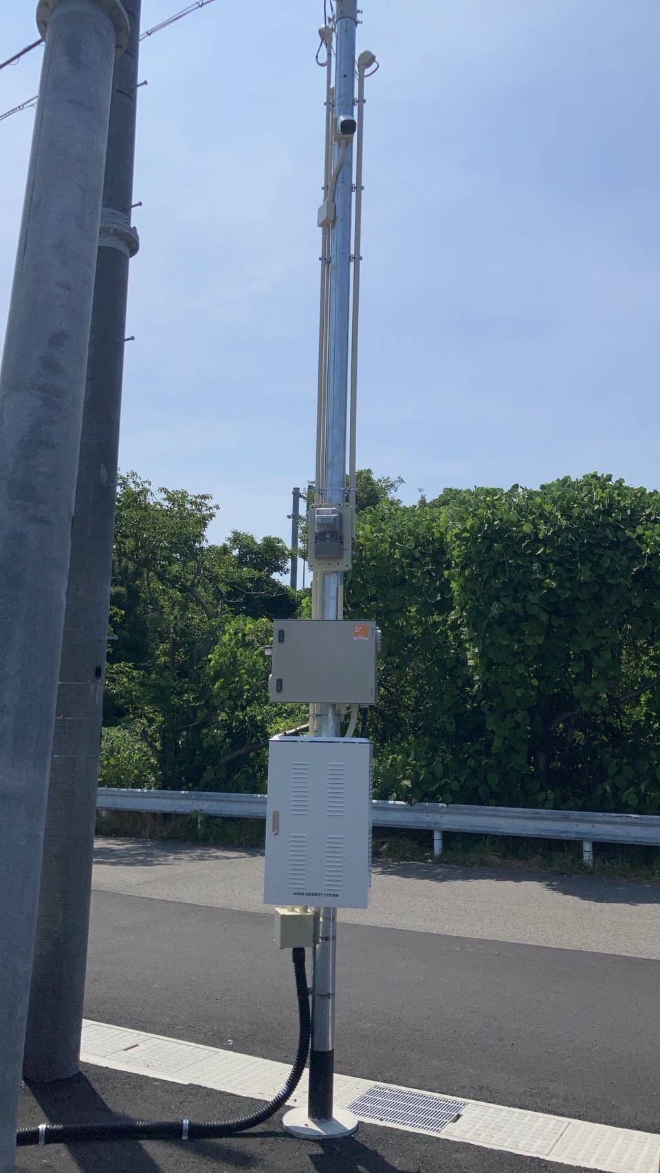 【事例③】和歌山県和歌山市 運送会社の防犯カメラ設置事例